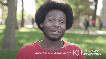 Ku Jayhawks GIF by University of Kansas