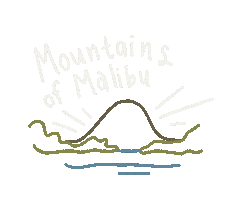 Malibu Sticker