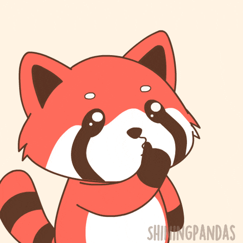 Red Panda Shut Up GIF
