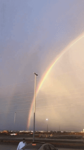 double rainbow GIF