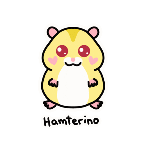 Hamster Sticker by HAMTARINA
