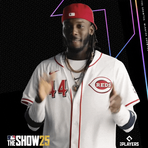 Cincinnati Reds Clap GIF by MLB The Show
