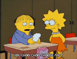 Season 4 Flirting GIF by The Simpsons