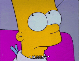 Blinking Slowly Season 3 GIF by The Simpsons
