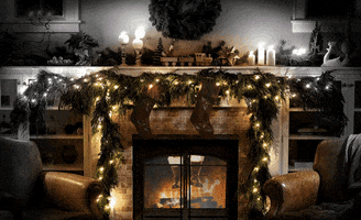 Merry Christmas Burn GIF by A. L. Crego