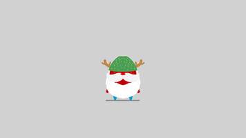 kern animation santa 2015 hohoho GIF