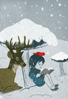 fairy tales snow GIF by David Pohl