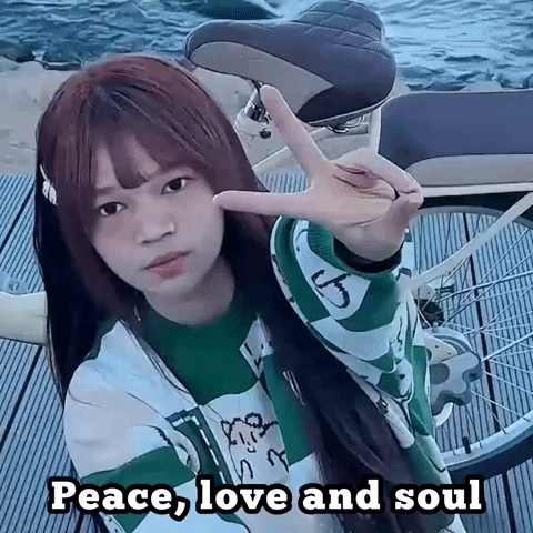 Peace Out Love GIF