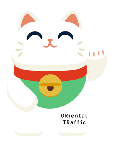 Cat Japan Sticker by ORiental TRaffic Hong Kong