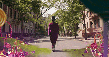willy wonka good luck GIF by Charlie and the Chocolate Factory 