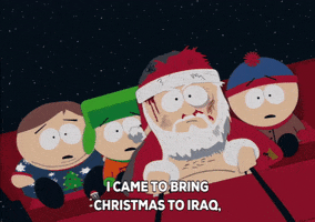 eric cartman santa GIF by South Park 