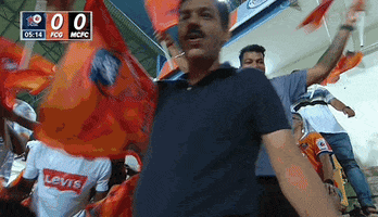 Fc Goa Crowd GIF by Indian Super League
