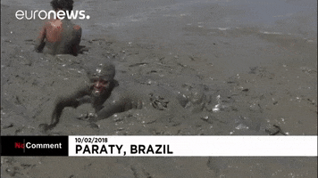 carnival mud GIF by euronews