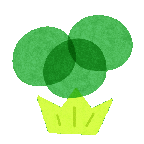 Tree Broccoli Sticker