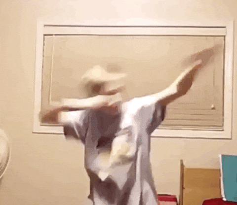  dancing excited dab victory happy dance GIF