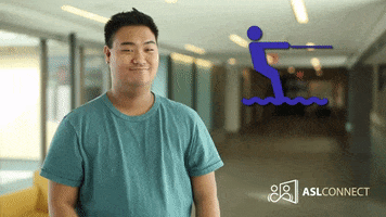 American Sign Language Outdoor Activities GIF by ASL Connect