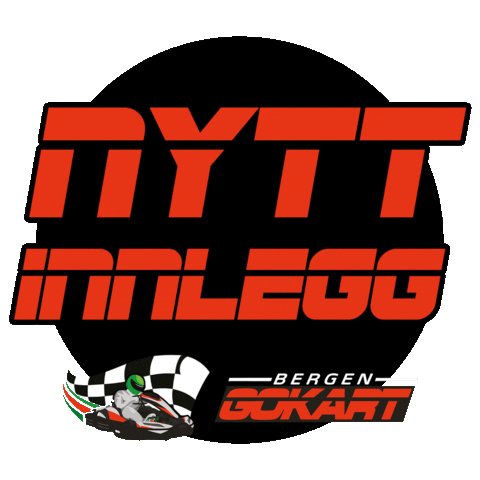 Bergen Gokart Sticker