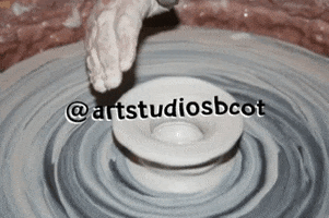 Artstudiosbcot sculpture clay pottery ceramics GIF