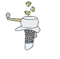 Mashed Potatoes Food Sticker by Betty Bossi