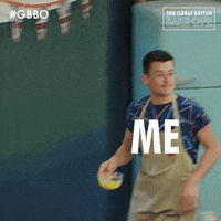 Running Away Bake Off GIF by The Great British Bake Off