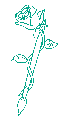 LittleRoseArts Sticker