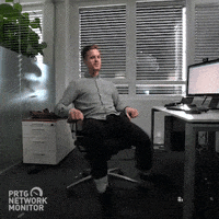 happy office GIF by PRTG