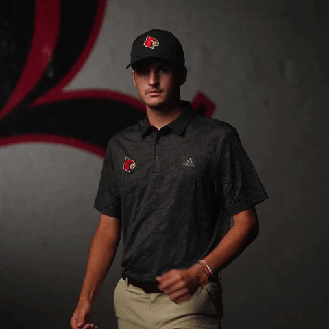 Moss Arms Crossed GIF by Louisville Cardinals