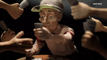 Betting Stop Motion GIF by Adult Swim