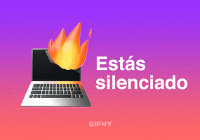 Estás Silenciado GIF by GIPHY Cares