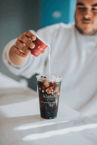 Iced Coffee GIF by Klatch Roasting