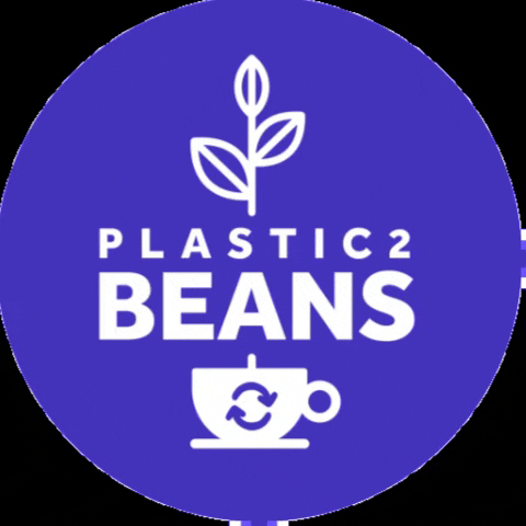 Plastic2Beans coffee plastic kaffee beans GIF