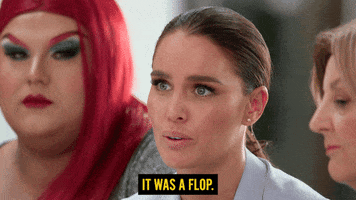 React Flop GIF by Celebrity Apprentice Australia