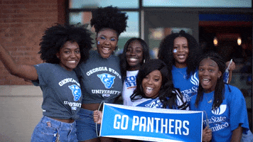 Football Panthers GIF by Georgia State University