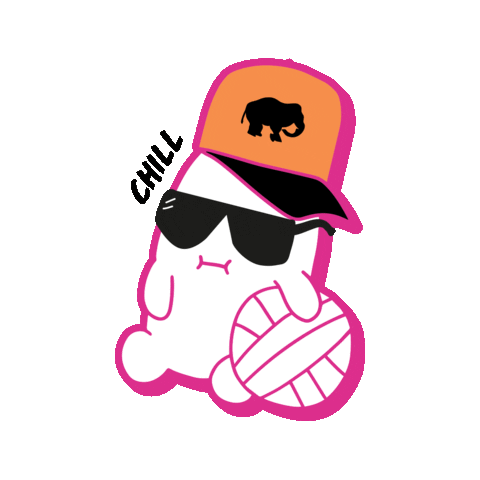 Chill Relax Sticker by Elepants