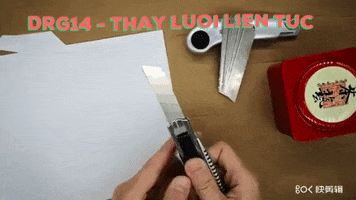 Dao Rọc Giấy GIF