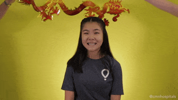 Chinese New Year Girl GIF by Children's Miracle Network Hospitals
