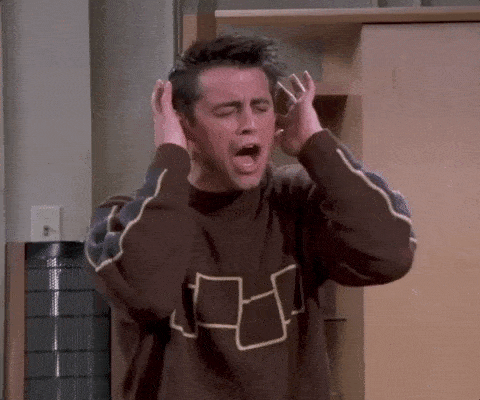Giphy - Not Listening Season 5 GIF by Friends