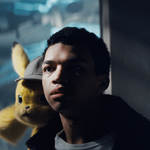 Scared Ryan Reynolds GIF by POKÉMON Detective Pikachu