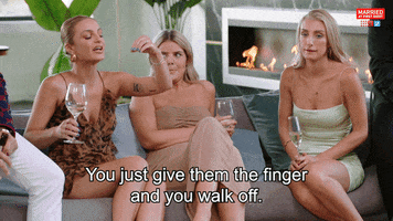 Drama Reaction GIF by Married At First Sight