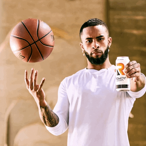 Basketball Challenge GIF by Rowdy Energy Drink