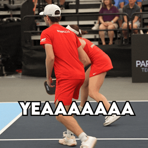 Fired Up Yes GIF by NJ 5s | Major League Pickleball