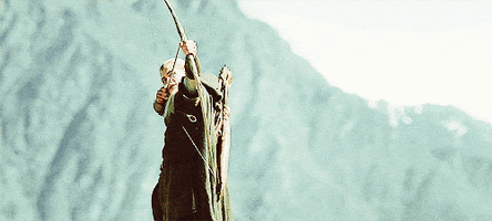 the lord of the rings bow GIF