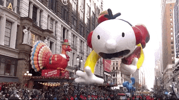 Macys Parade Balloons GIF by The 95th Macy’s Thanksgiving Day Parade