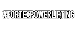Fortex Powerlifting Sticker by Fortex Fitness