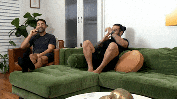 Excited Boom GIF by Gogglebox Australia