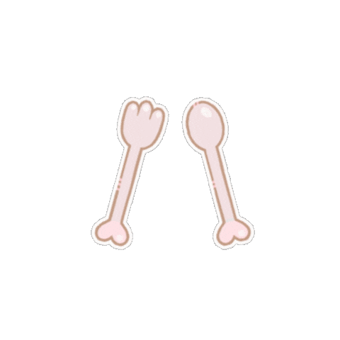 Spoon Fork Sticker