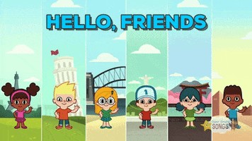 world hello GIF by Super Simple
