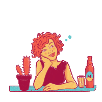 Thinking Cacau Sticker