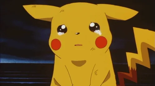 user selected gif to show the mood of sad