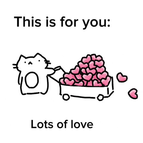 I Love You Hearts GIF